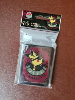 Pokemon World Championship Anaheim 2025 Pikachu Card Sleeves-Rockabilly - Image 1