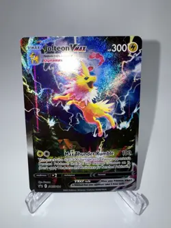 Pokemon TCG Sword & Shield Jolteon VMax SWSH184 Black Star Promo NM - Image 1