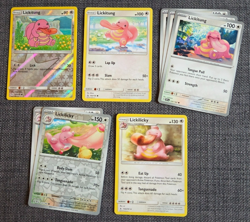 Lickitung (5x) & Lickilicky (3x) - Pokemon Cards mini-set - Image 1
