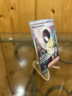 Pokemon TCG Erika's Invitation 203/165 SV 151 Special Illustration Rare Card - Image 4