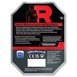 Pokemon TCG: Team Rocket Tin - Mewtwo ex - Image 3