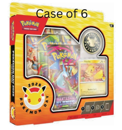 Pokemon TCG 2026 Pokemon Day Collection 6 BOX DISPLAY CASE Factory Sealed 6 ct - Image 1