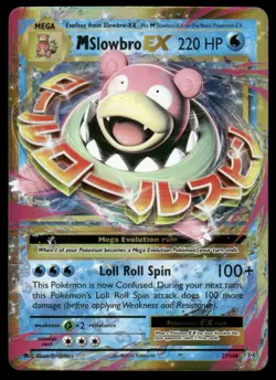 Pokemon Cards M Slowbro EX 27/108 Evolutions Holo Rare EX NM - Image 1