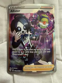 Pokemon TCG Allister TG24/TG30 Astral Radiance Trainer Gallery NM Condition - Image 1