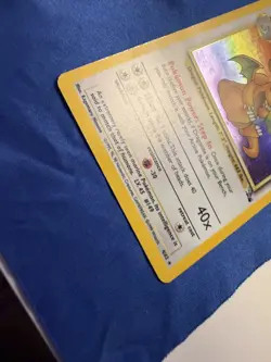 Pokemon TCG Dragonite Holo Rare Card 19/62 Fossil Set 1999 LP - Image 4