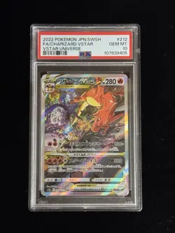 Charizard VSTAR Full Art 2022 Pokemon JPN VSTAR Universe - PSA 10 - Image 3