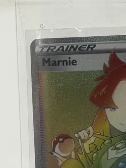 Marnie Sword & Shield Base Full Art Rainbow Rare 208/202 Trainer Pokemon Card - Image 3