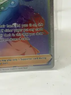 Marnie Sword & Shield Base Full Art Rainbow Rare 208/202 Trainer Pokemon Card - Image 5