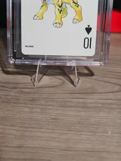 Raikou Nintendo Poker Playing Card 1999 - Pokemon Gold Ho-Oh Back Gem Mint 10 - Image 3