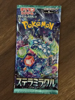 Stellar Miracle SV7 Japanese Pokemon Card Sealed Booster Pack US SELLER - Image 1