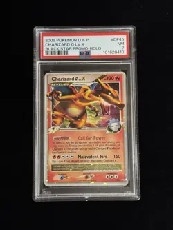 Charizard G LV.X DP45 Diamond and Pearl Promo Pokemon 2009 - PSA 7 - Image 3