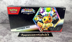 Pokemon Prismatic Evolutions Surprise Box New Sealed In Hand - Image 1