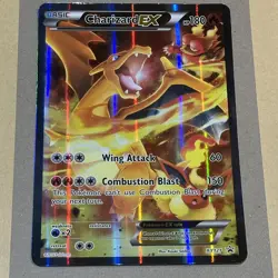 Pokemon Charizard EX Card XY121 XY Black Star Promo Jumbo NM - Image 1