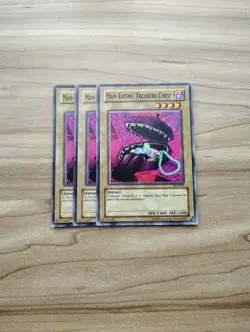 Yu-Gi-Oh! - Man-Eating Treasure Chest 3X - Full Playset - Image 1