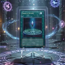 Yu-Gi-Oh! Holo Sage's Stone ROD-EN003 Spell Card Konami - Image 1