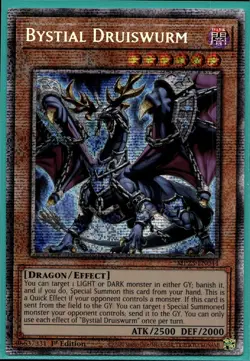 Yu-Gi-Oh! Bystial Druiswurm Starlight Rare MP25-EN044 - Image 1