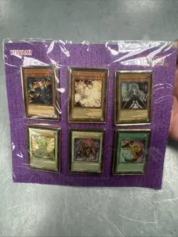 Yu-Gi-Oh! TCG Pins - 25th Anniversary Purple Set - 6 Pin Set - Image 1