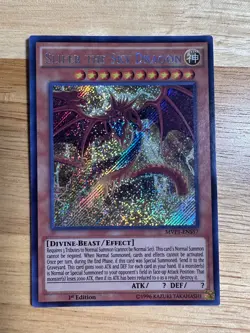 YUGIOH: Slifer the Sky Dragon MVP1-ENS57 Secret Rare 1st Ed - Image 1