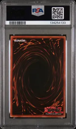 2002 YU-GI-OH! STARTER DECK: YUGI 022 DARK HOLE 1ST EDITION PSA 10 - Image 2