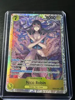 2026 One Piece TCG Nico Robin ENGLISH EB03-055 HEROINES SR - Image 3
