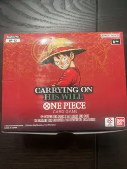 Bandai One Piece Card Game – Carrying On His Will unsealed Box 24 packs OP13 - Image 1