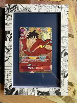 Monkey.D.Luffy (English Version 1st Anniversary Set) One Piece ST10-006 NM - Image 1