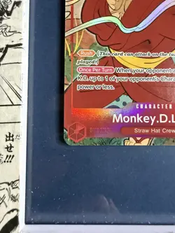 Monkey.D.Luffy (English Version 1st Anniversary Set) One Piece ST10-006 NM - Image 4