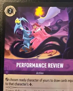 Performance Review 64/204 Uncommon Whispers In The Well Disney Lorcana TCG - Image 2