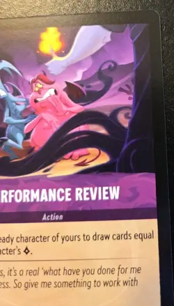 Performance Review 64/204 Uncommon Whispers In The Well Disney Lorcana TCG - Image 3