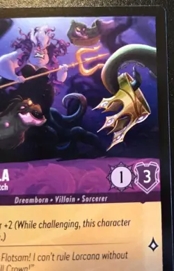 Ursula - Mad Sea Witch 57/204 Uncommon Ursula's Return Disney Lorcana TCG - Image 3