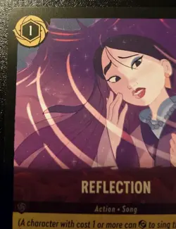 Reflection 65/204 Uncommon The First Chapter Disney Lorcana TCG - Image 2