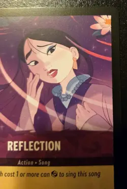 Reflection 65/204 Uncommon The First Chapter Disney Lorcana TCG - Image 3