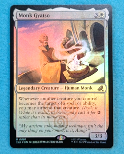 x1 Monk Gyatso (Foil) - MTG - Avatar Eternal Legal - Human Monk - #81 - Image 2