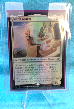 x1 Monk Gyatso (Foil) - MTG - Avatar Eternal Legal - Human Monk - #81 - Image 4