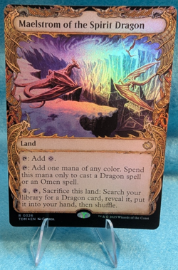 x1 Maelstrom of the Spirit Dragon (Showcase) (Foil) - Land #326 - Image 1