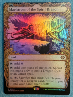 x1 Maelstrom of the Spirit Dragon (Showcase) (Foil) - Land #326 - Image 2