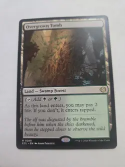 Magic: The Gathering Overgrown Tomb ECL 0266 Rare Land English 2026 - Image 1