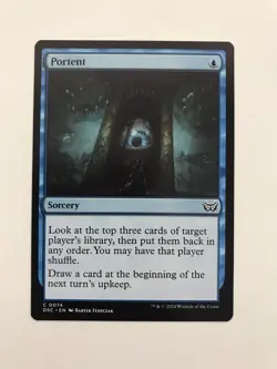 Portent MTG Magic the Gathering Card NM Near Mint DSC - Image 1