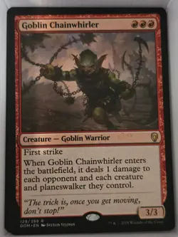 Goblin Chainwhirler - R from LIST #129/269 - in LP-NM Condition - Image 1