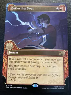 Deflecting Swat (Showcase) - Avatar: The Last Airbender (TLE) P0311 - MTG NM - Image 2