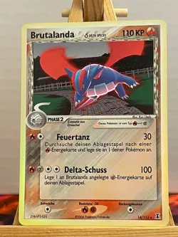 Brutalanda 14/113 Holo EX Delta Species Deutsch Exc Pokemon - Image 1