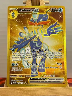 Bailonda EX 273/193 Entwicklungen In Paldea Gold Deutsch NM Pokemon - Image 1