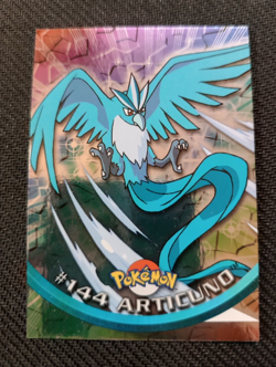 Articuno Holo #144 MINT Original TOPPS 1999 Pokemon Cards Series 2 TV Animation - Image 1