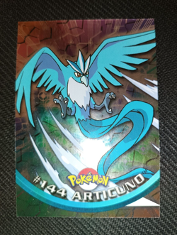 Articuno Holo #144 MINT Original TOPPS 1999 Pokemon Cards Series 2 TV Animation - Image 2