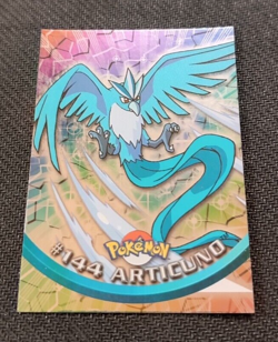 Articuno Holo #144 MINT Original TOPPS 1999 Pokemon Cards Series 2 TV Animation - Image 3