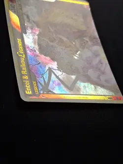 Entei & Raikou Legende 90/95 HGSS Dechainement Carte Pokemon FR - Image 2