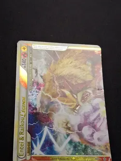 Entei & Raikou Legende 90/95 HGSS Dechainement Carte Pokemon FR - Image 5
