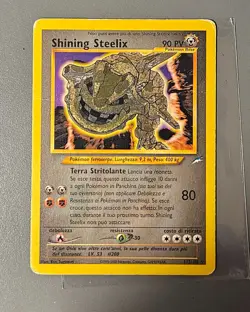 Carta Pokemon Shining Steelix 112/105 Neo Destiny ITA Played PL - Image 1