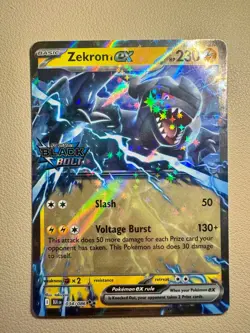 Pokemon TCG Zekrom EX Black Bolt Stamp Promo - Image 1