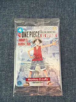 Monkey.D.Luffy (055) (College Basketball US Voyage) P-055 One Piece Promotion... - Image 1